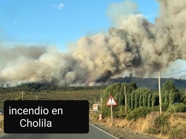 El incendio en Cholila se encuentra circunscripto y continúan las tareas de control en El Hoyo y El Maitén  